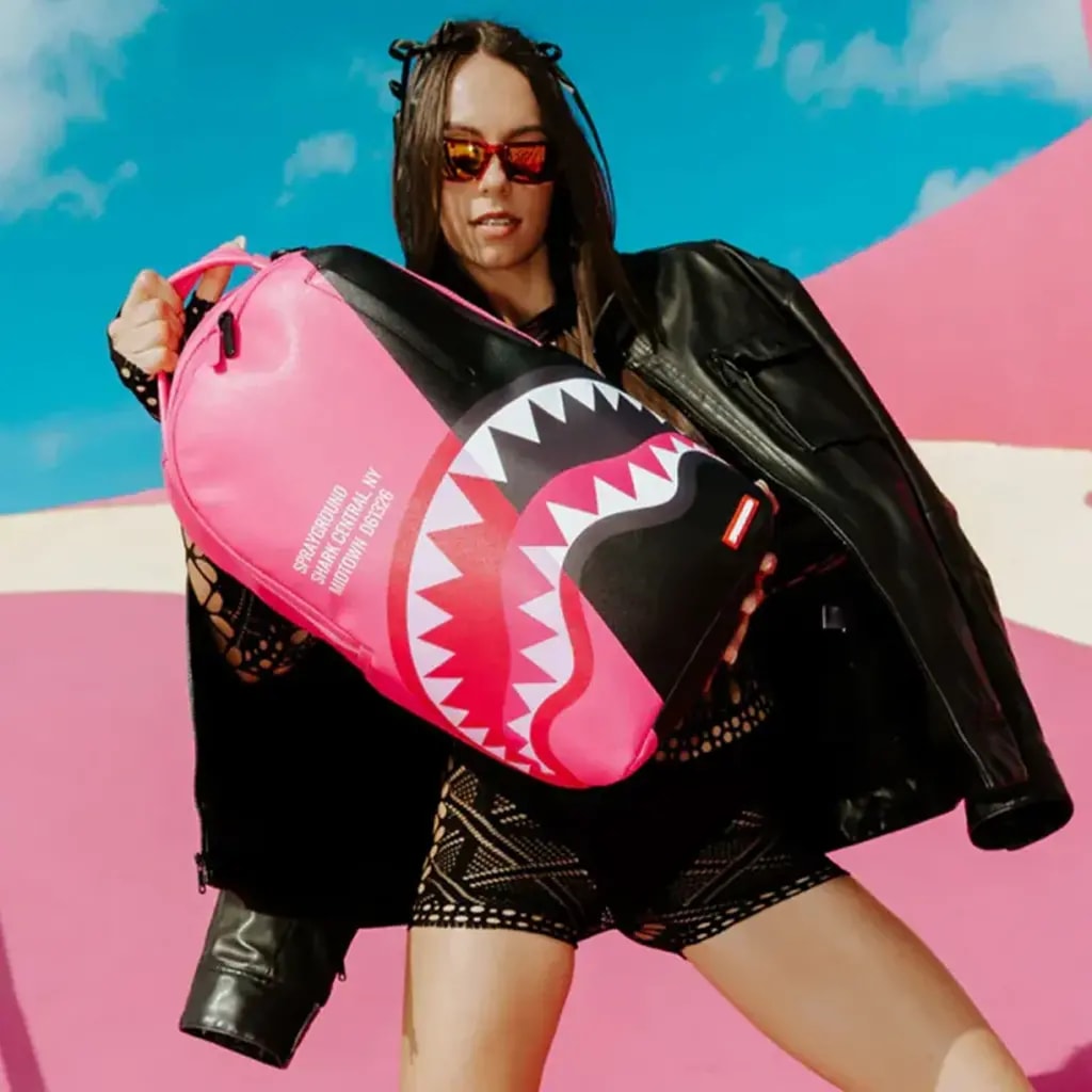 Balo Sprayground Shark Mouth ‘Rose Red’ W1035716 — ảnh 3