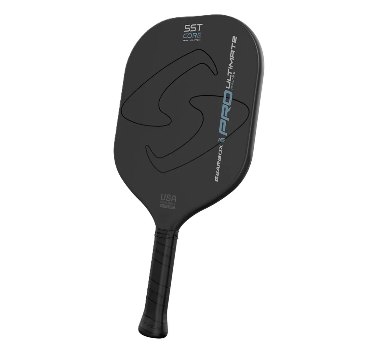Vợt Pickleball Gearbox Pro Ultimate Hyper 16mm 'Black' — ảnh 4