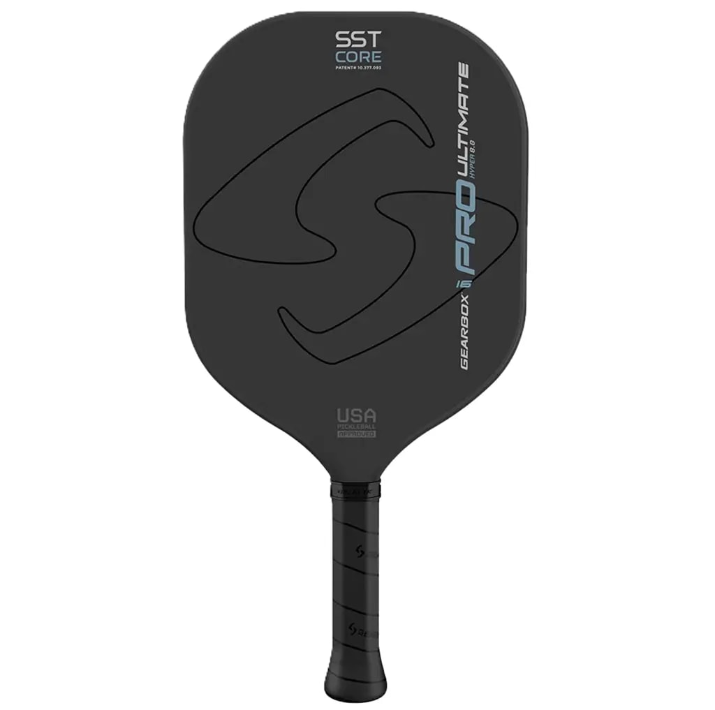 Vợt Pickleball Gearbox Pro Ultimate Hyper 16mm 'Black'