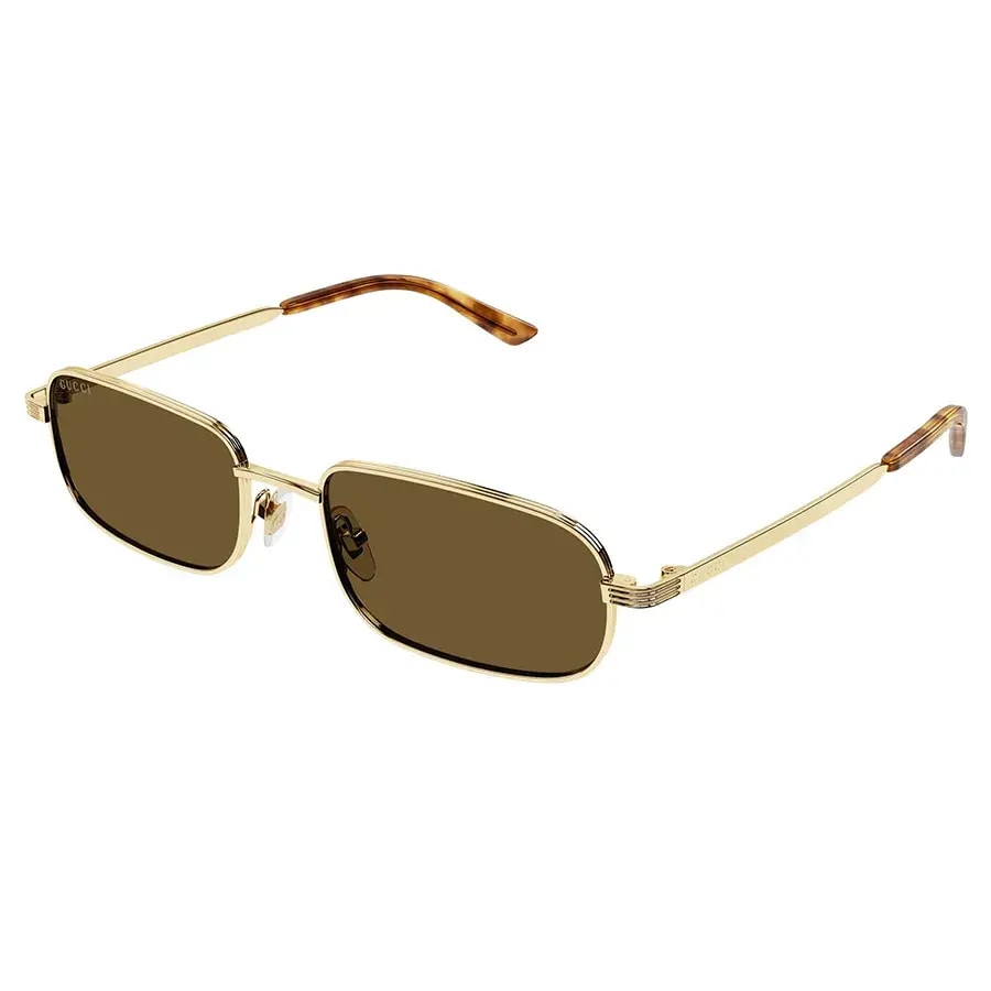Kính Gucci Sunglasses 'Gold Brown' GG1457S-002 — ảnh 2