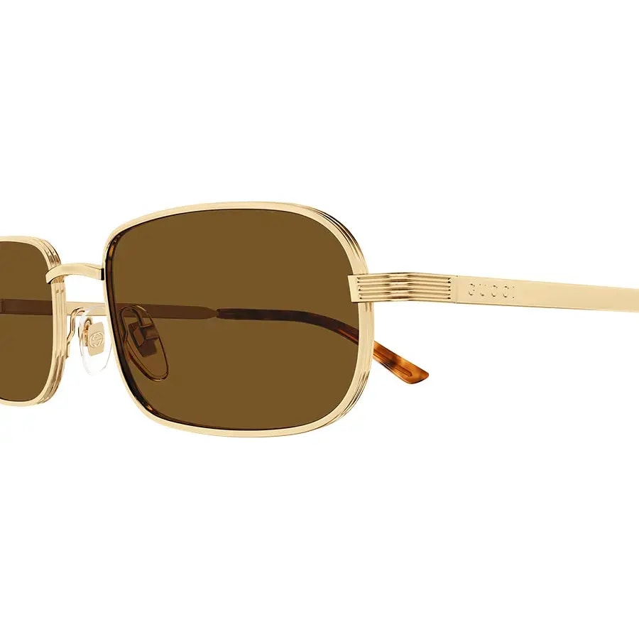 Kính Gucci Sunglasses 'Gold Brown' GG1457S-002 — ảnh 3