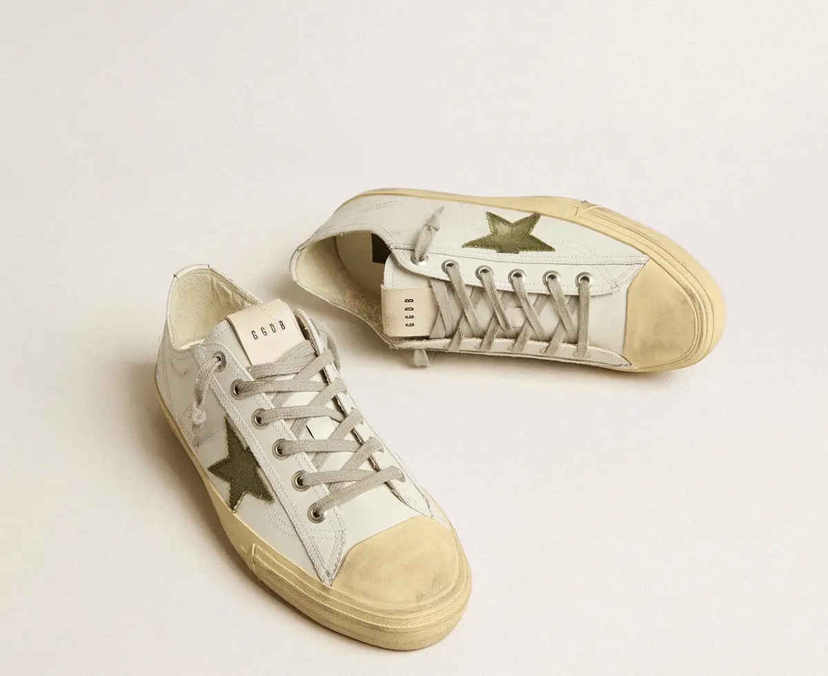Giày Golden Goose V-Star 'White' GMF00129-F005295-10502 — ảnh 3