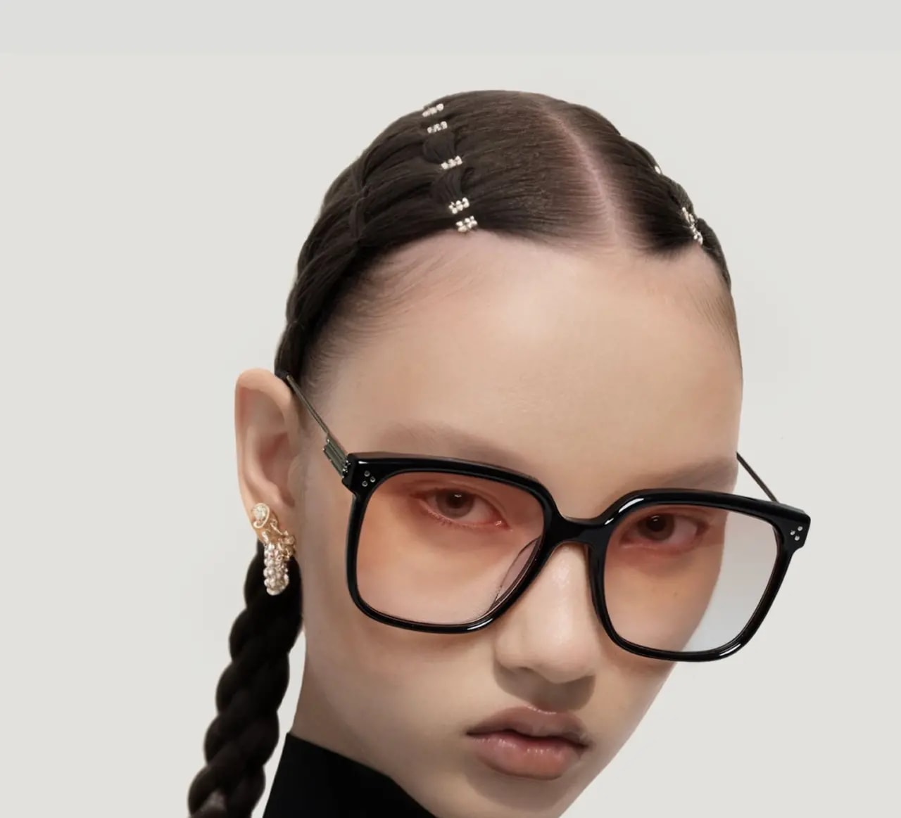 Kính Gentle Monster Vene 01(RG) 'Black' — ảnh 2