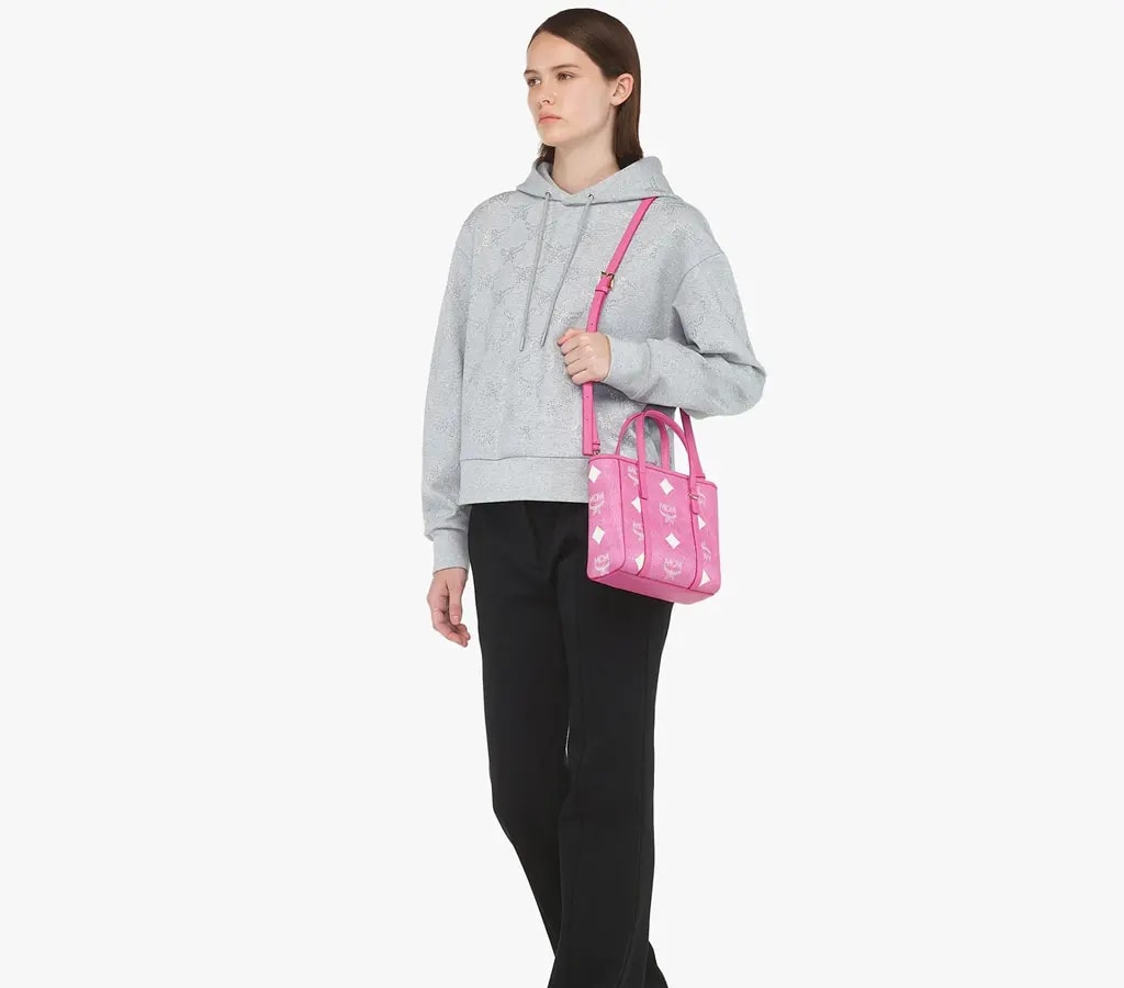 Túi MCM Toni Top-Zip Shopper 'Pink' MWPEATA03P9001 — ảnh 2