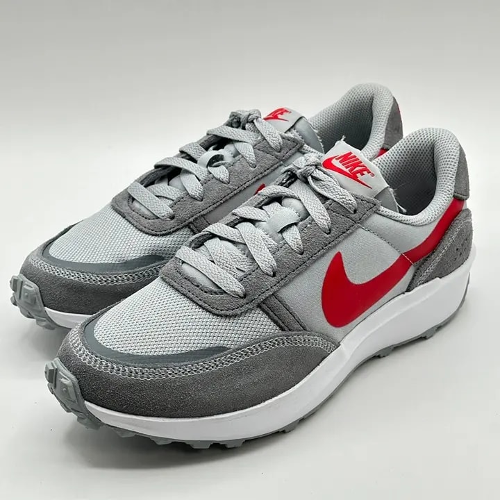 Giày Nike Waffle Nav 'Wolf Grey Red' FJ4195-004 — ảnh 2