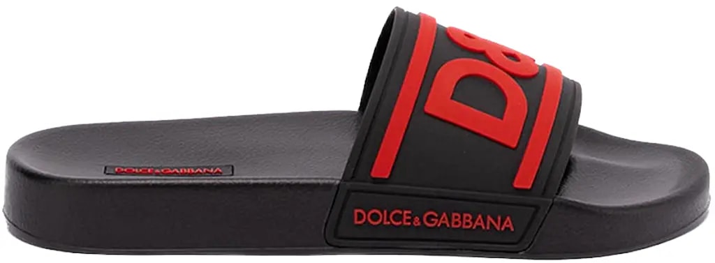 Dép Dolce & Gabbana Logo Sandals 'Black' CS2072-AQ858-89650 — kich-thuoc: 42