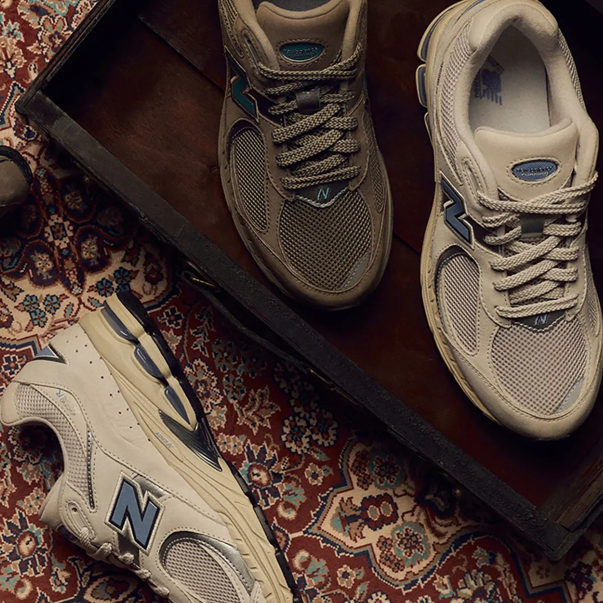 Giày New Balance 2002R 'Tan Blue' U2002ROB — ảnh 3
