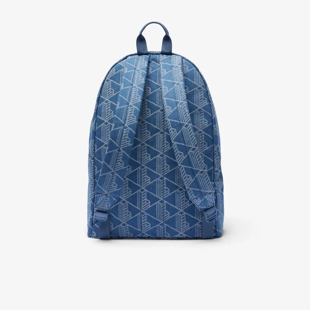 Balo Lacoste Neocroc Jacquard Motif Backpack 'Blue' NU4871NZ-Q74 — ảnh 4