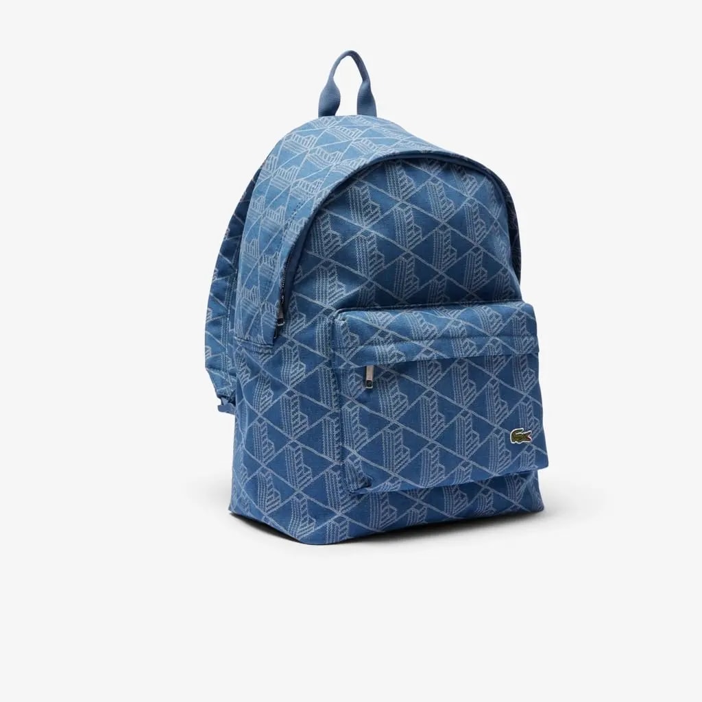 Balo Lacoste Neocroc Jacquard Motif Backpack 'Blue' NU4871NZ-Q74 — ảnh 2