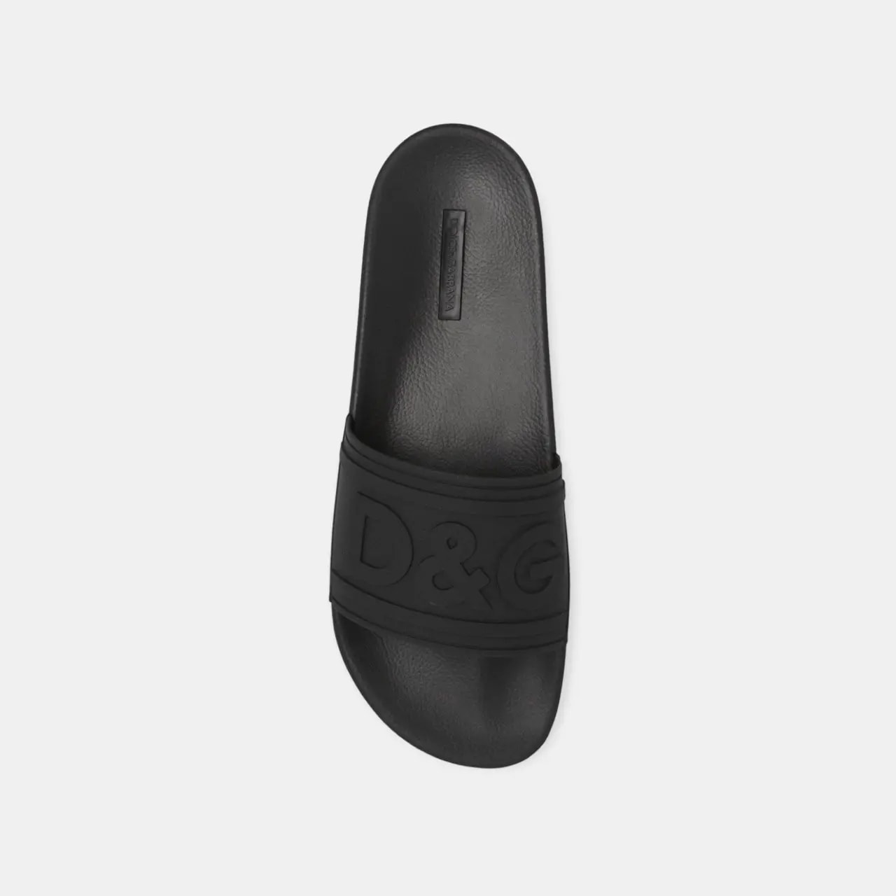 Dép Dolce & Gabbana Rubber Slides 'Black' CS2072AX3898B956 — ảnh 3