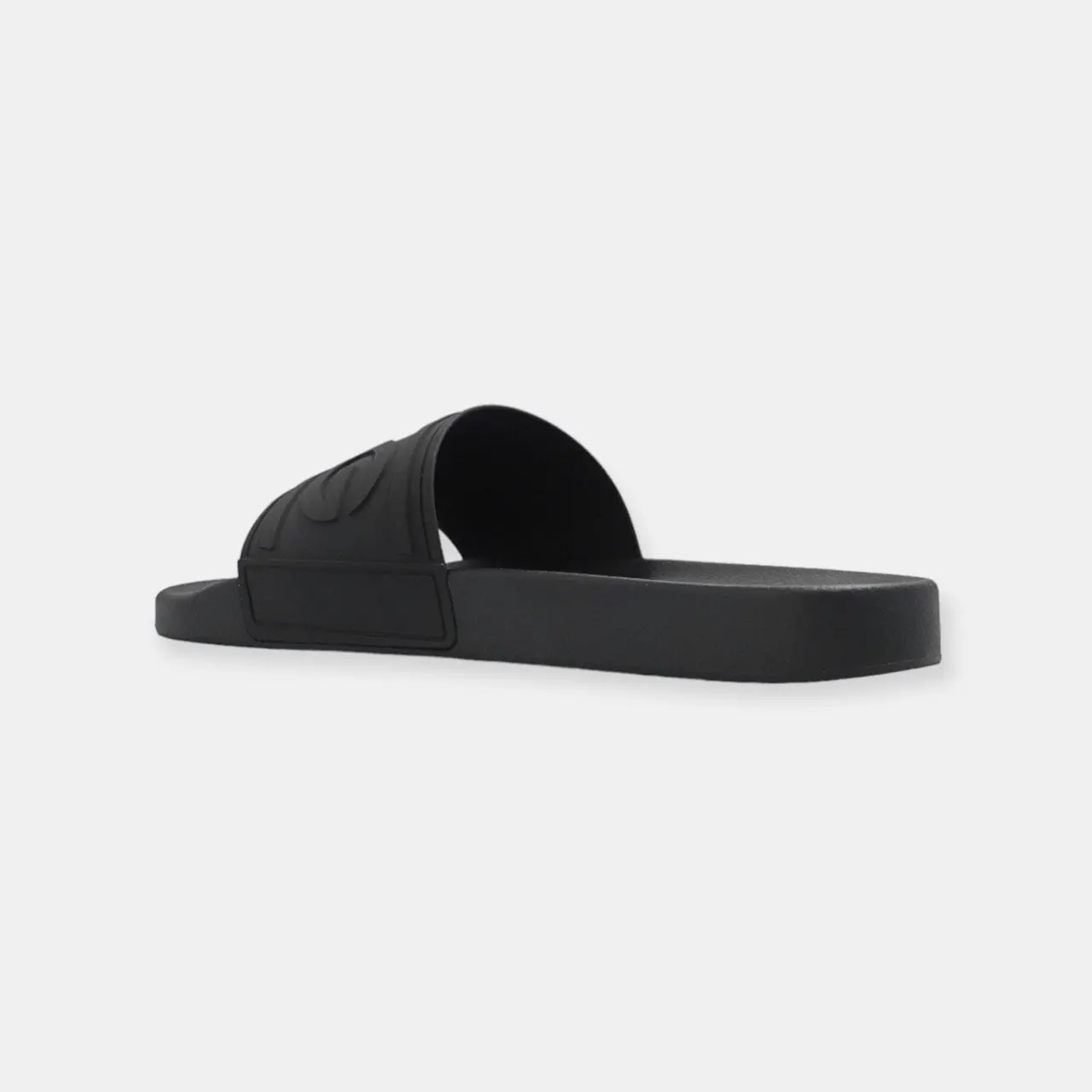 Dép Dolce & Gabbana Rubber Slides 'Black' CS2072AX3898B956 — ảnh 4