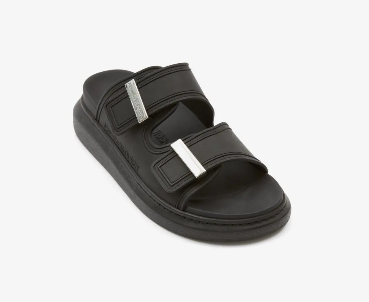 Dép Alexander McQueen Hybrid Slide 'Black' 663563W4Q511081 — ảnh 4