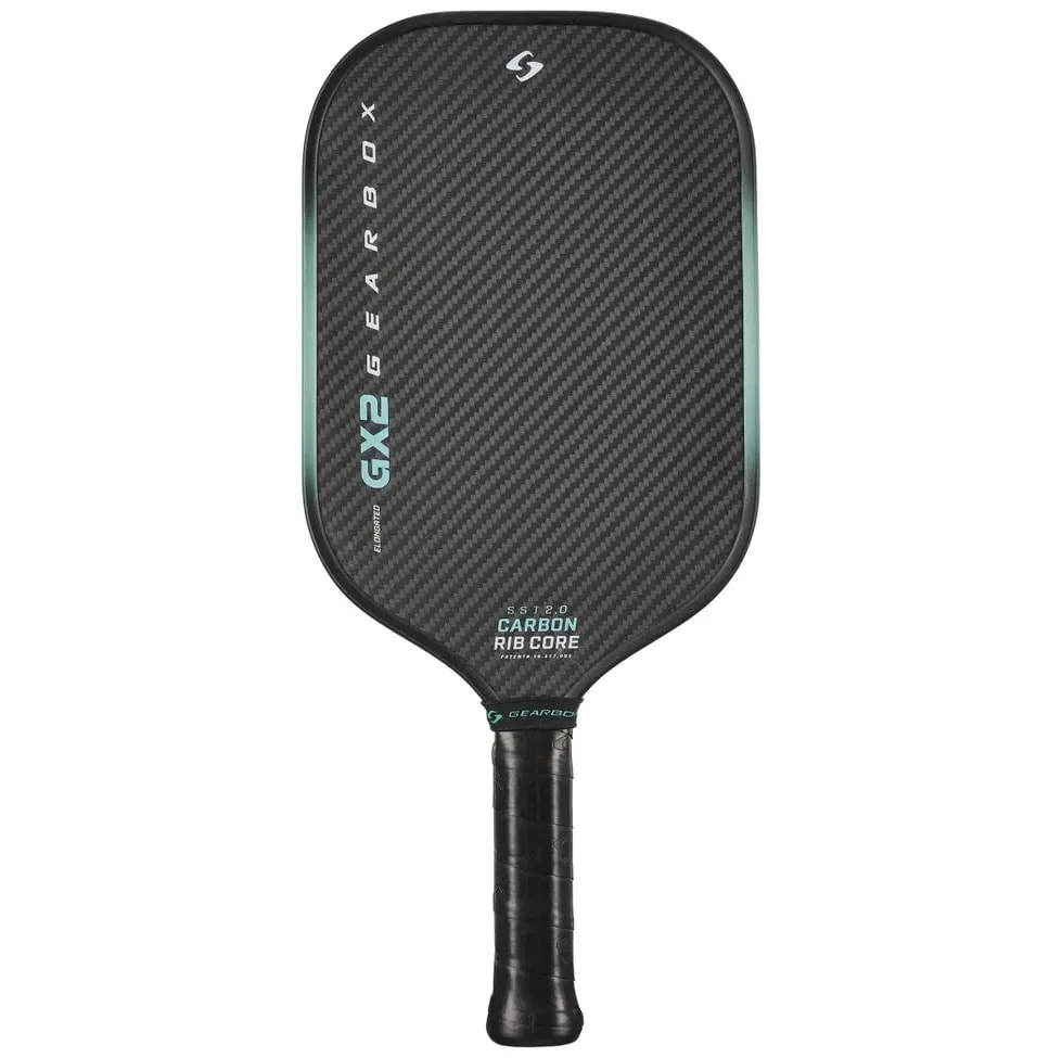 Vợt Pickleball Gearbox GX2 Elongated 16mm 'Black' — ảnh 5