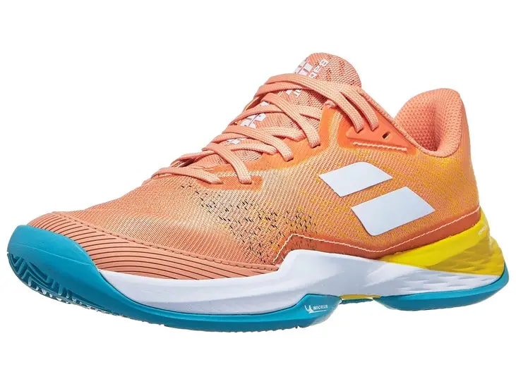 Giày Babolat Jet Mach III 'Clay Coral Gold' 31S24630-6018 — ảnh 5