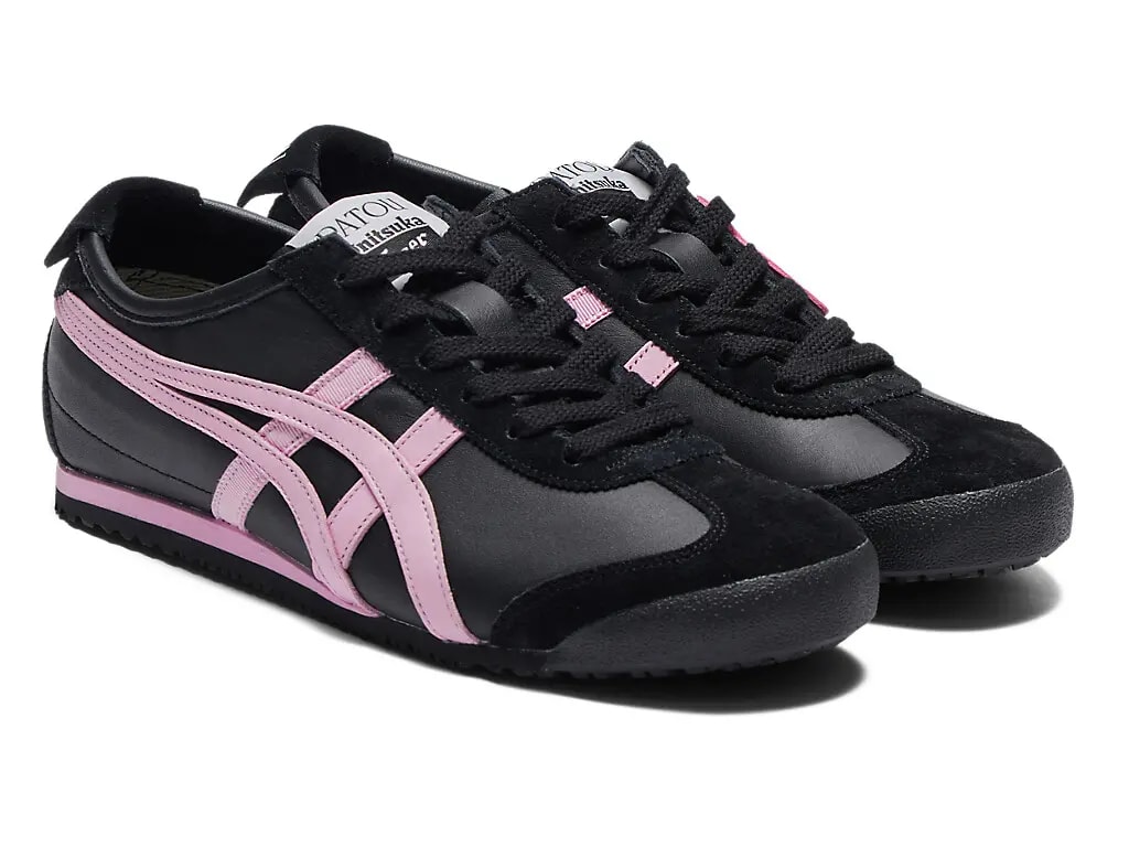 Giày Onitsuka Tiger Mexico 66 x PATOU 'Black Cotton Candy' 1183C380-001 — ảnh 4