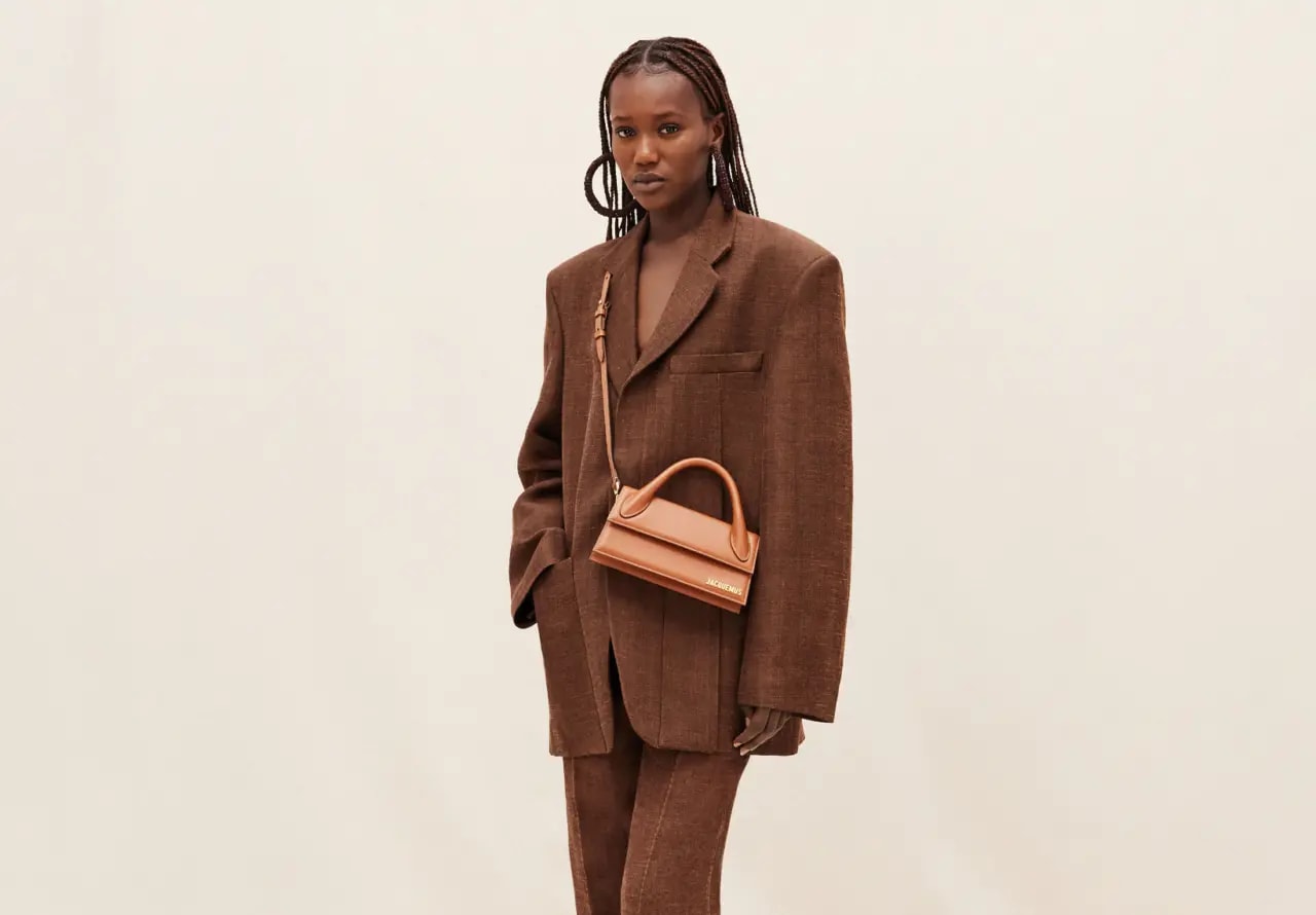 Túi Jacquemus Le Chiquito Long 'Light Brown' 213BA004-3072-810 — ảnh 2