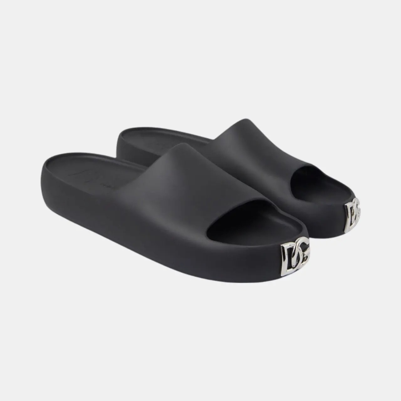 Dép Dolce & Gabbana DG Logo 'Black' CS2013AY537880999 — ảnh 4