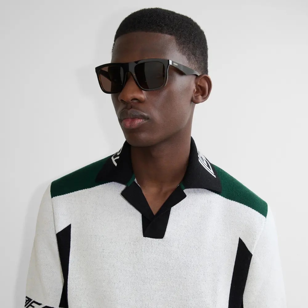 Kính Burberry Embossed Square 'Tortoiseshell' 40845161 — ảnh 3