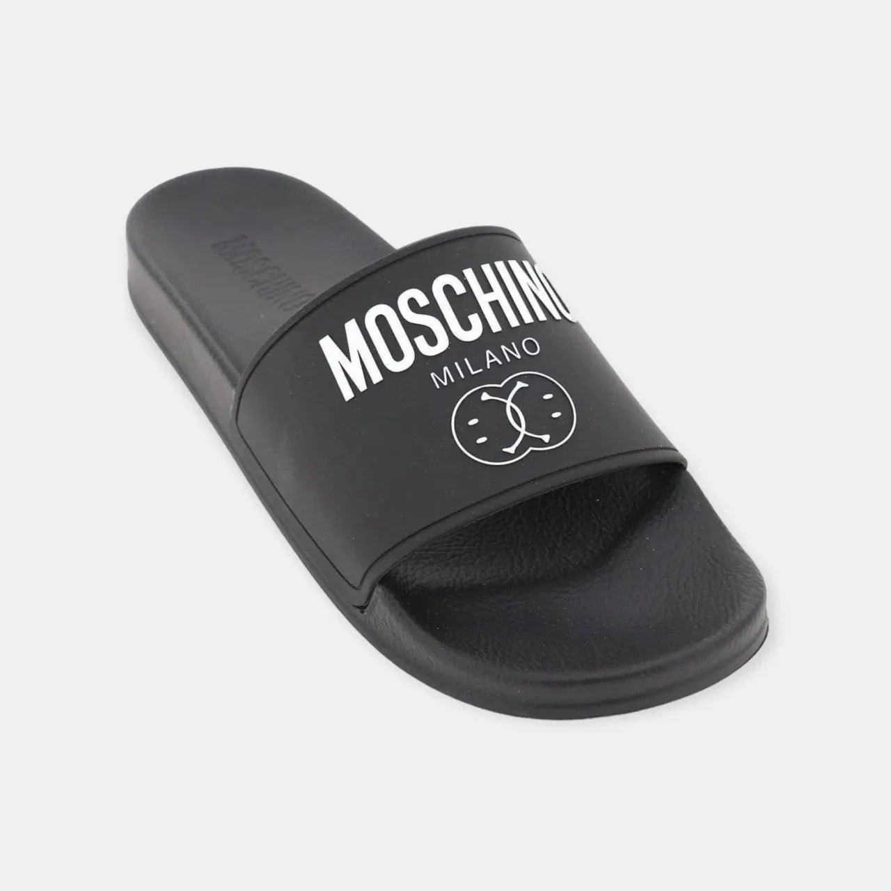 Dép Moschino Milano Slides 'Black' MB28512G1FG12 — ảnh 4