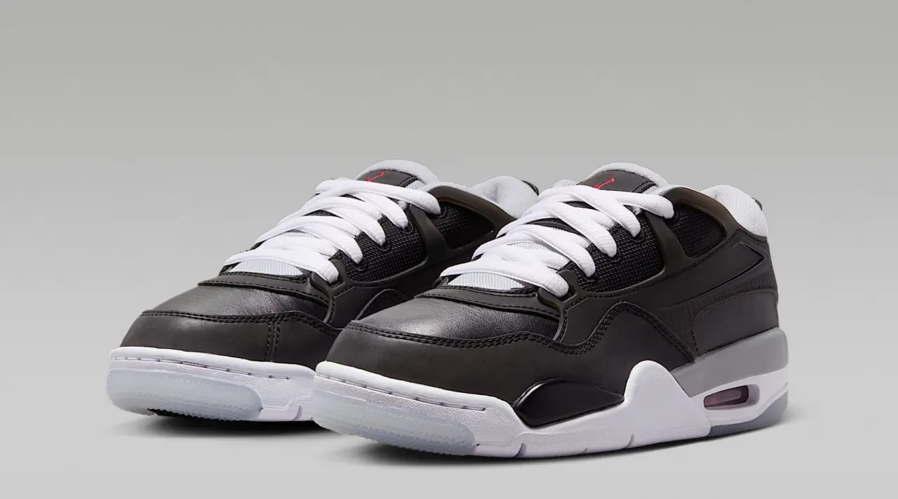 Giày Nike Air Jordan 4 RM 'Black Wolf Grey' HV5187-010 — ảnh 5