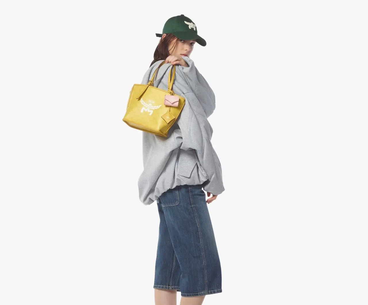 Túi MCM Himmel Shopper 'Yellow' MWPESAC02Y9001 — ảnh 2