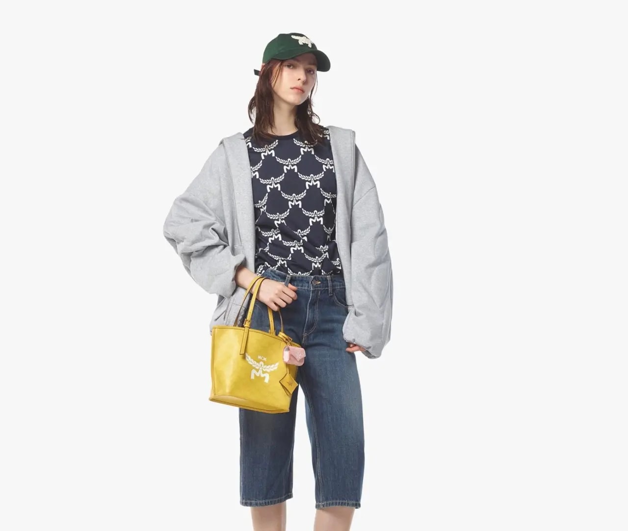 Túi MCM Himmel Shopper 'Yellow' MWPESAC02Y9001 — ảnh 3