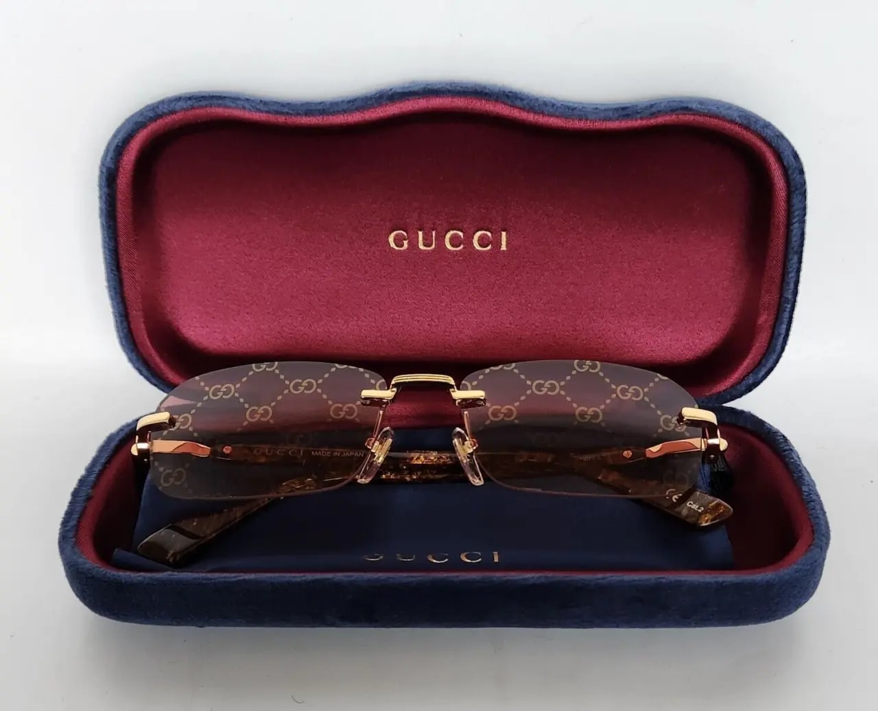 Kính Gucci Sunglasses 'Pink Gold' GG1221S-004 — ảnh 2