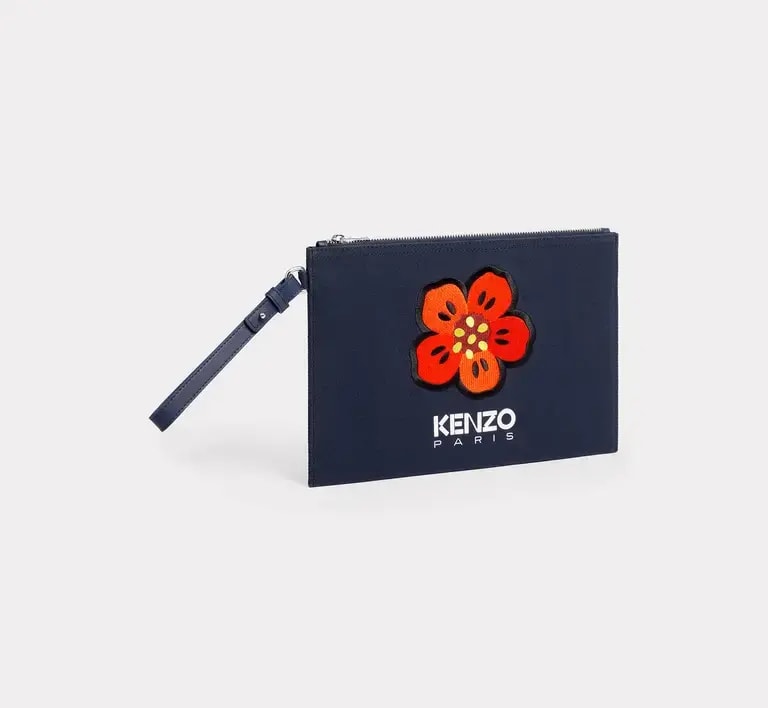 Túi Kenzo Boke Flower Clutch 'Blue' FD65PM902F34-76 — ảnh 4