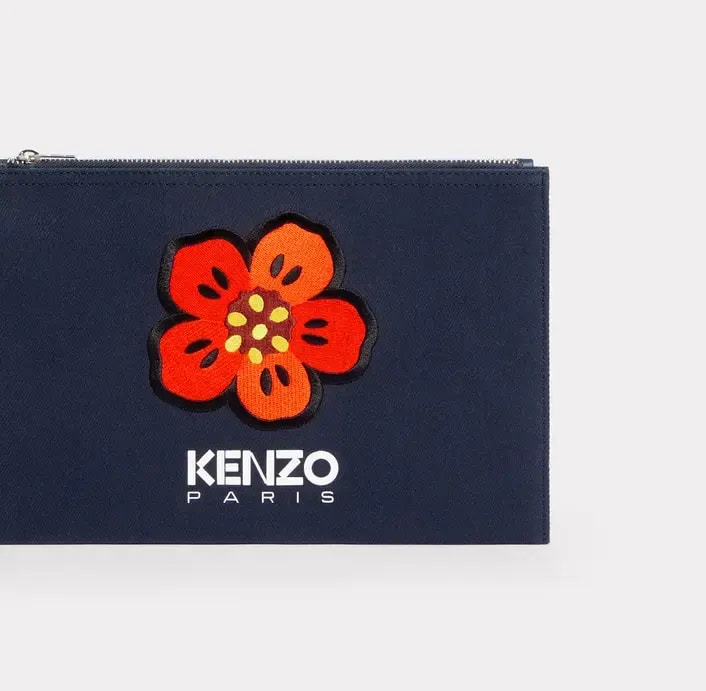 Túi Kenzo Boke Flower Clutch 'Blue' FD65PM902F34-76 — ảnh 2
