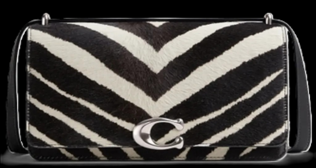 Túi Coach Bandit Shoulder 'Zebra Print' CM563-LHW8M