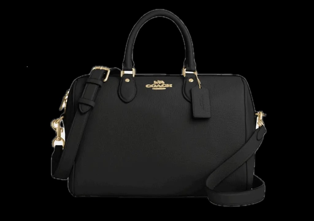 Túi Coach Rowan Large Satchel Bag 'Black' CV960-IMBLK