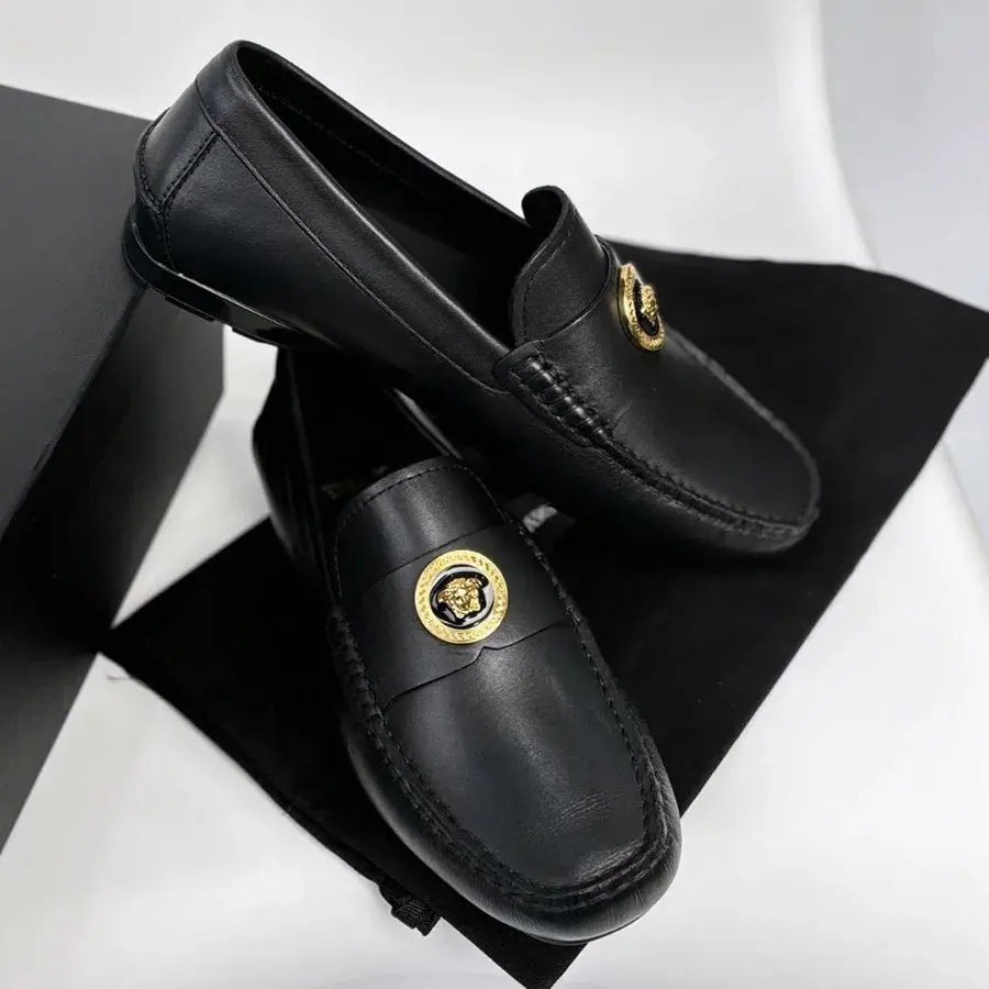 Giày Versace Medusa In 'Black' 1015591-1A08897-1B00V — ảnh 2