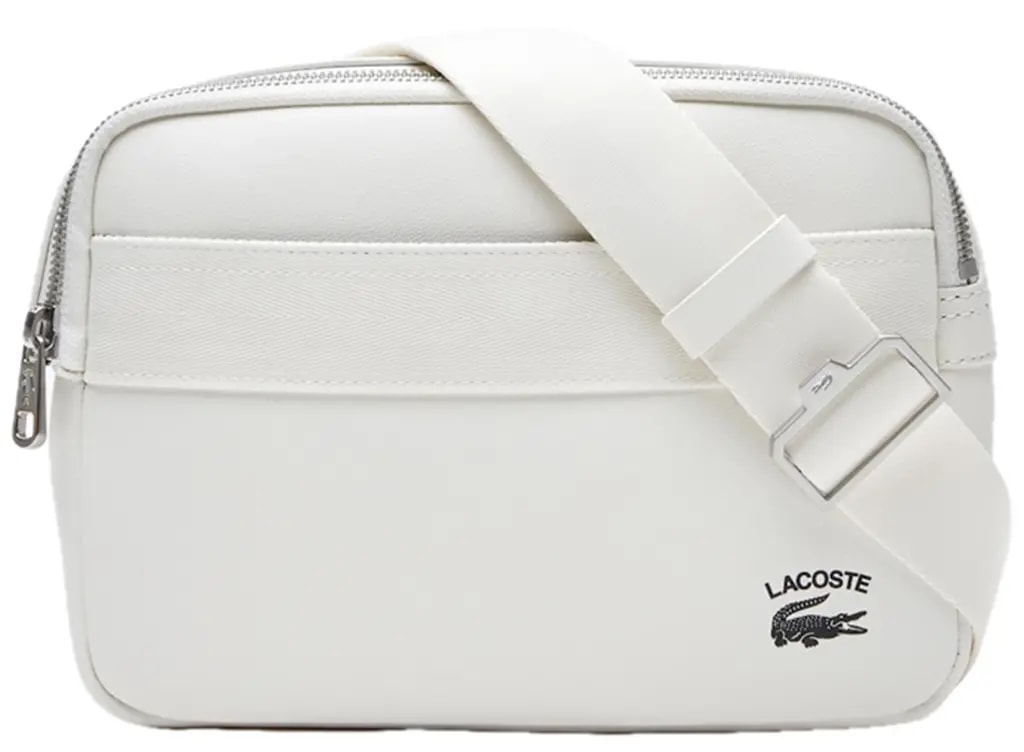 Túi Lacoste Contrast Edge Reporter Bag 'White' NH4018PN-A56