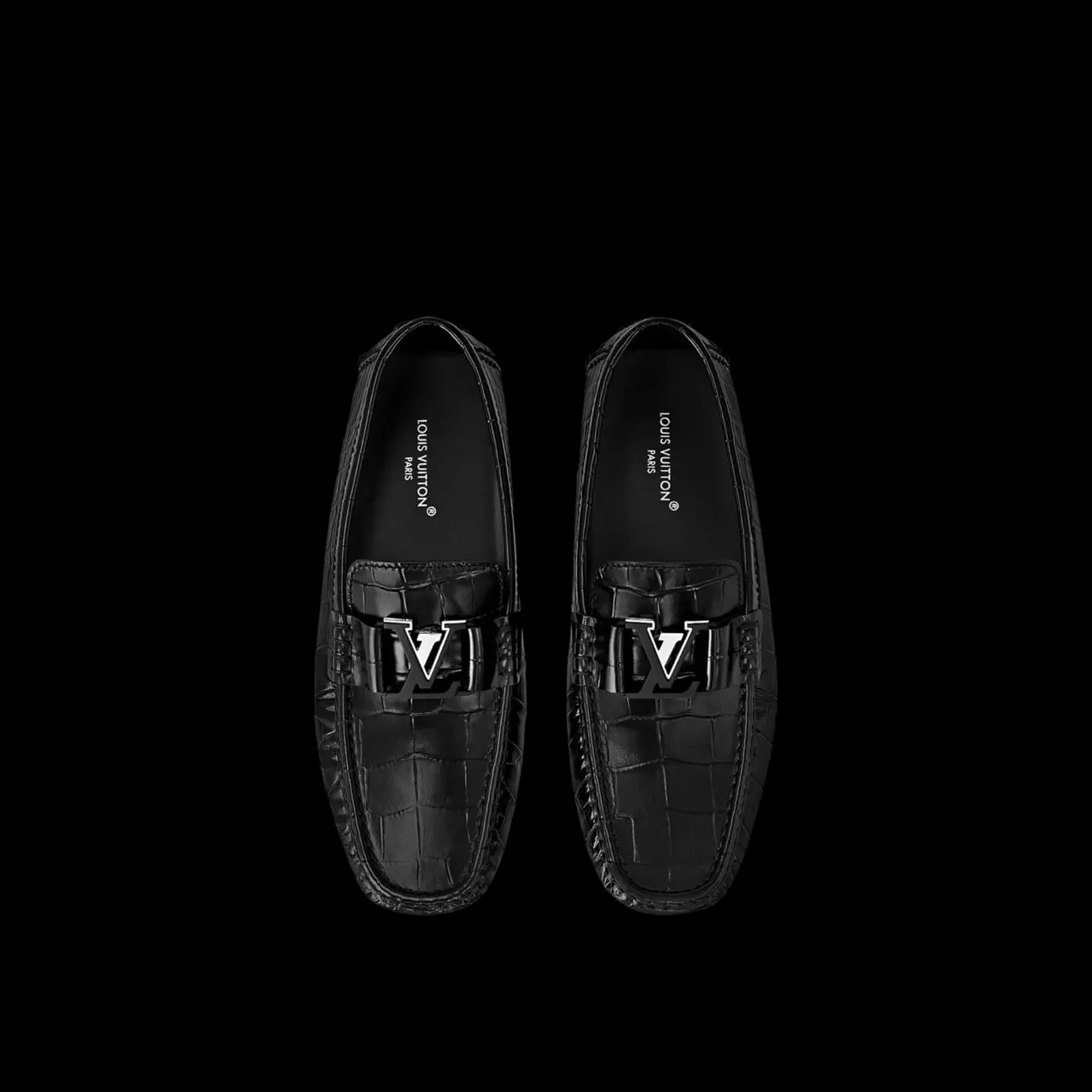 Giày Louis Vuitton Monte Carlo Mocassin 'Black' 1AD5Y5 — ảnh 2
