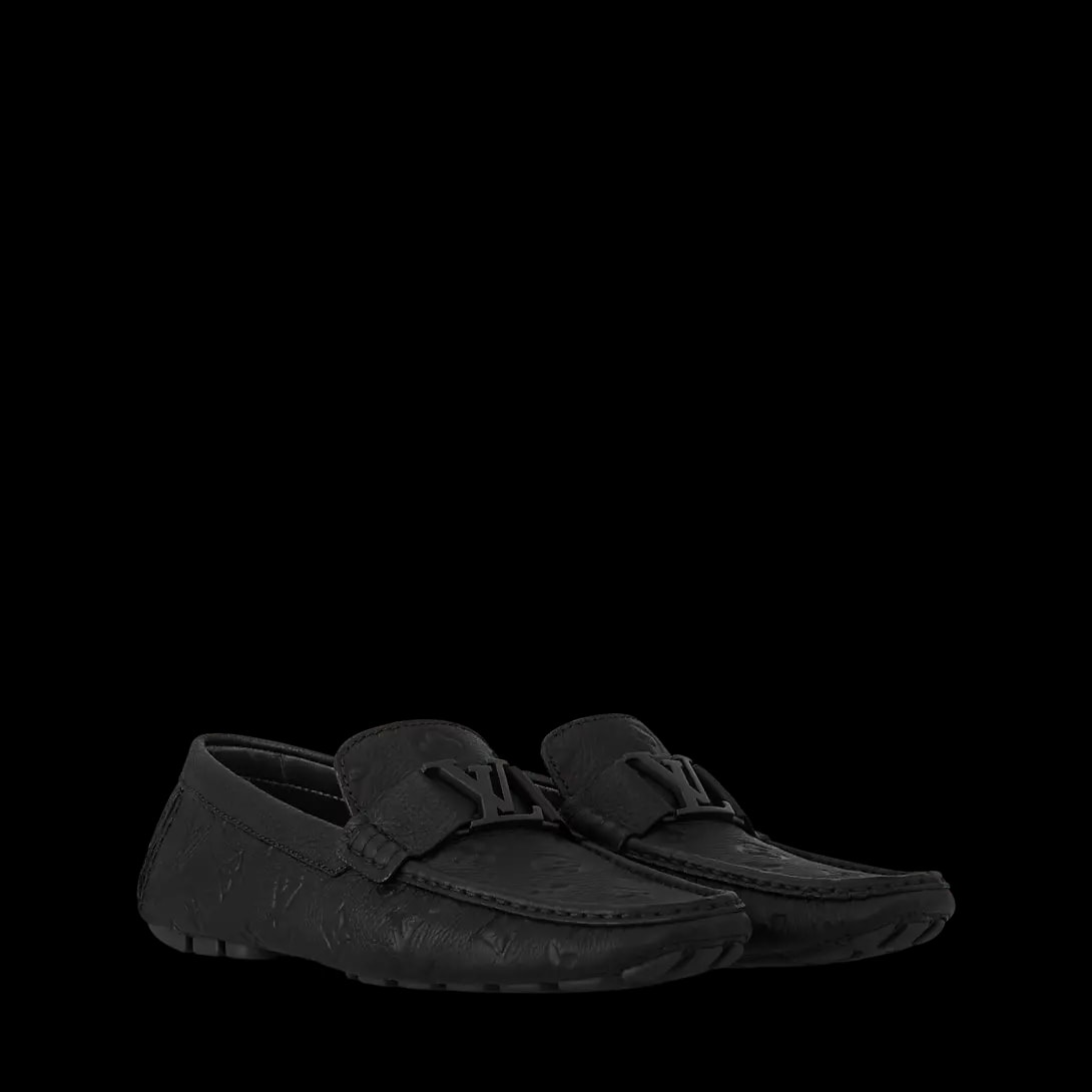 Giày Louis Vuitton Monte Carlo Moccasin 'Black' 1ADB0D — ảnh 3