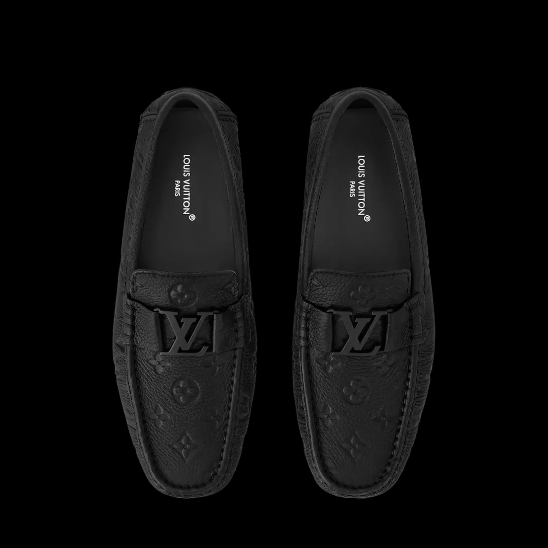 Giày Louis Vuitton Monte Carlo Moccasin 'Black' 1ADB0D — ảnh 2