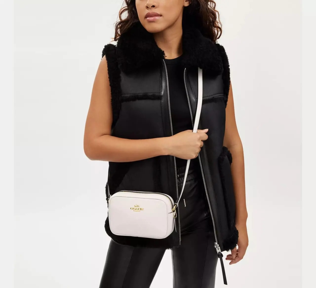 Túi Coach Mini Jamie Camera Bag 'Chalk' CQ875-IMCHK — ảnh 2
