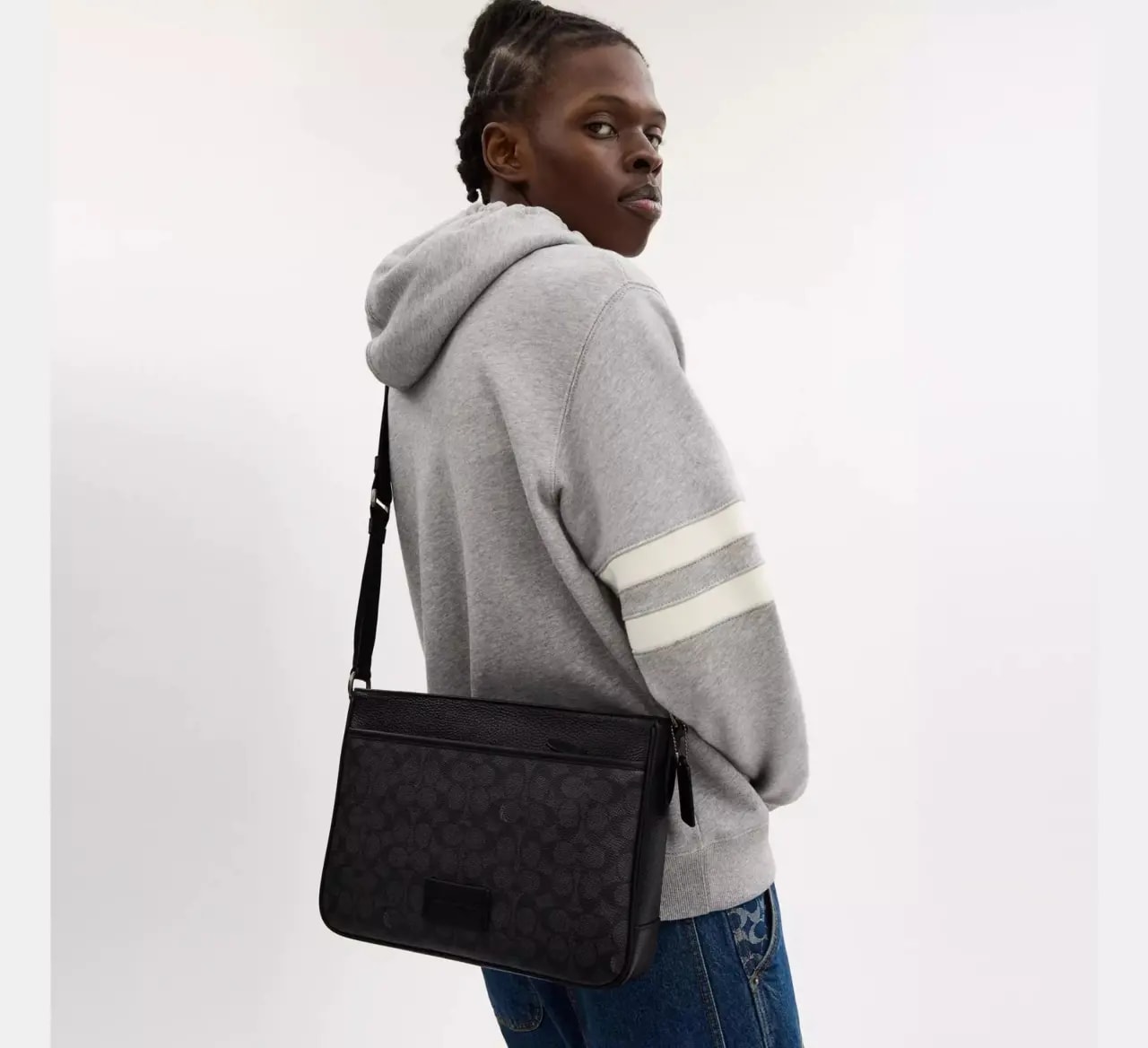 Túi Coach District Crossbody Bag 'Black' CV761-QBMI5 — ảnh 2