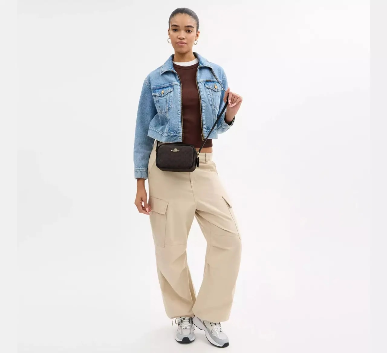 Túi Coach Mini Jamie Camera Bag 'Walnut' CY752-IMXAQ — ảnh 2