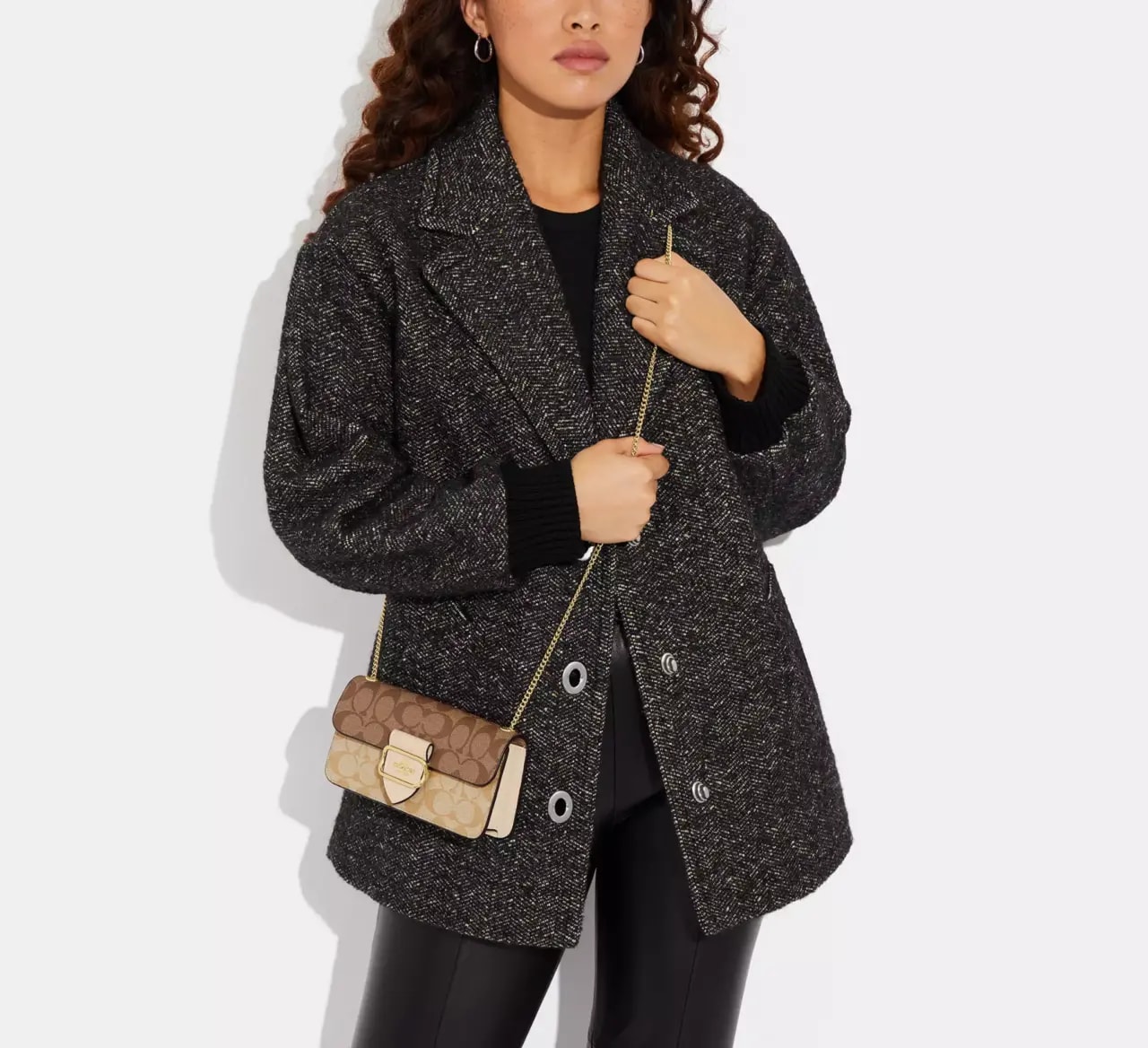 Túi Coach Morgan Crossbody Bag 'Beige' CH167-IMOT4 — ảnh 2