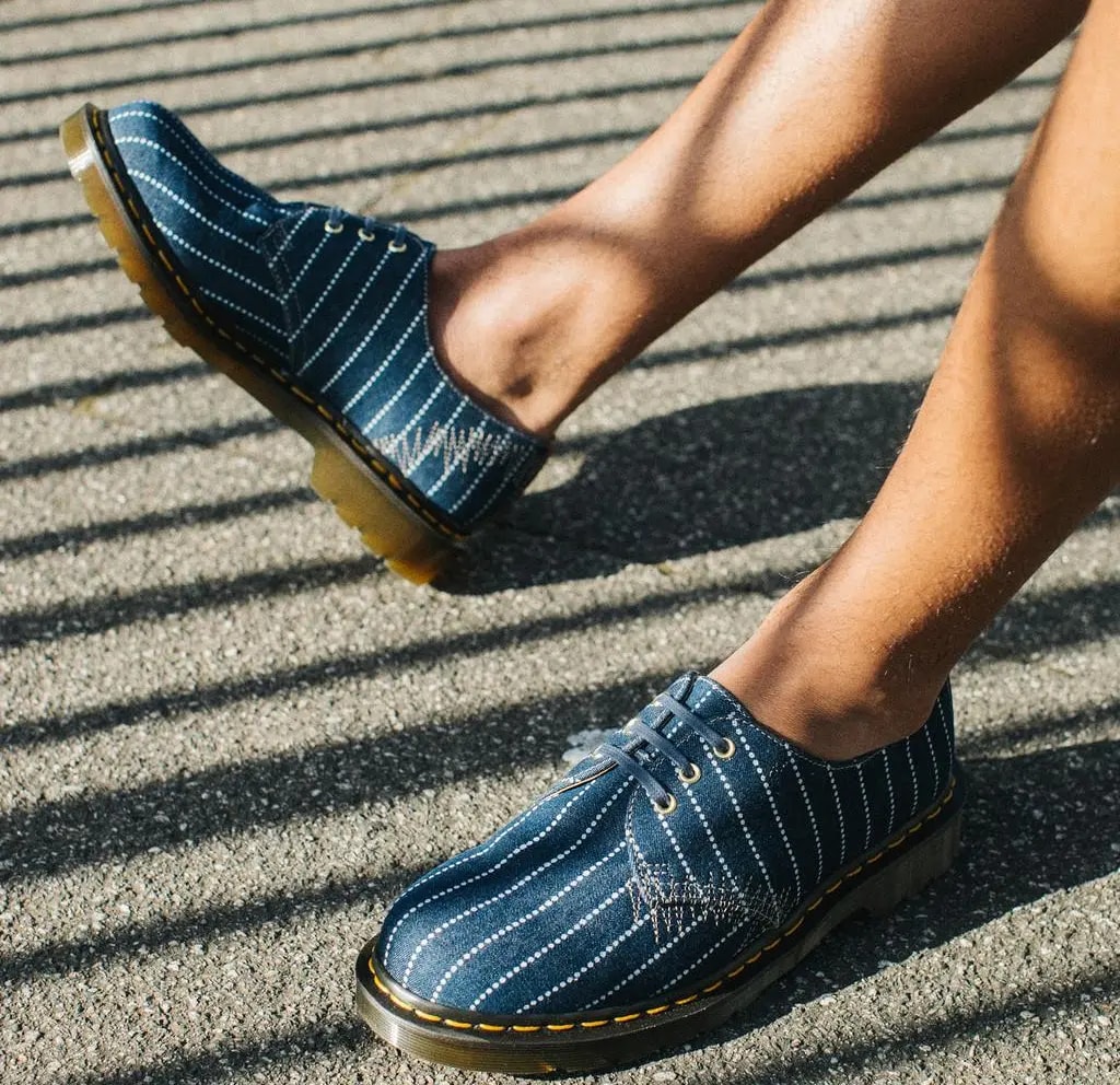 Giày Dr. Martens 1461 Pinstripe 'Blue' 27509793 — ảnh 2