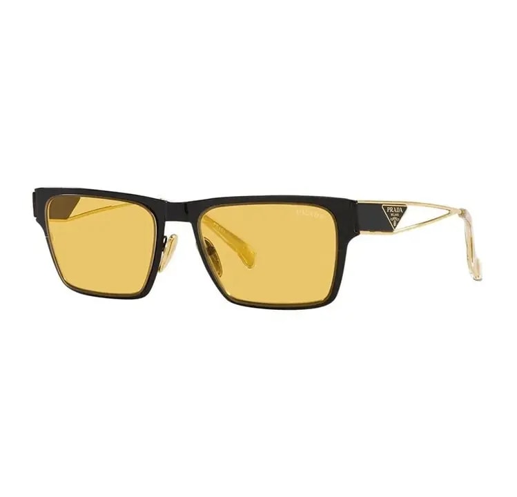 Kính Prada Sunglasses 'Black Yellow' SPR71Z-1AB0B7 — ảnh 3