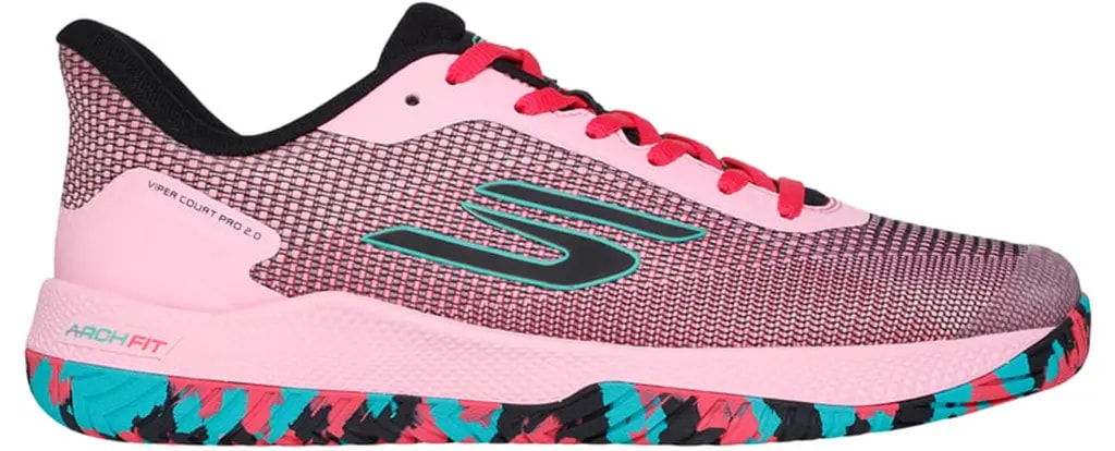 Giày Skechers Viper Court Pro 2.0 'Pink Black' 246109-PKBK — kich-thuoc: 41