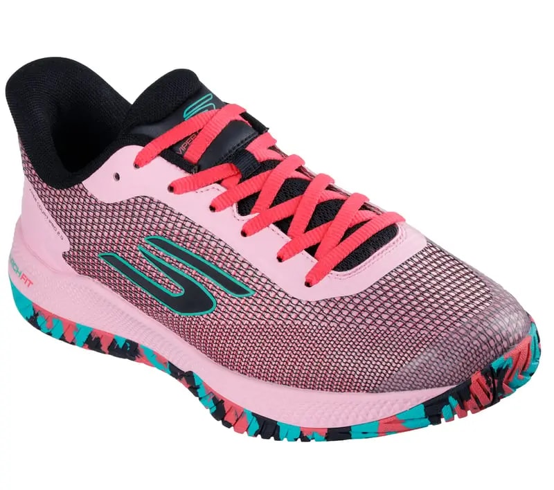 Giày Skechers Viper Court Pro 2.0 'Pink Black' 246109-PKBK — ảnh 2