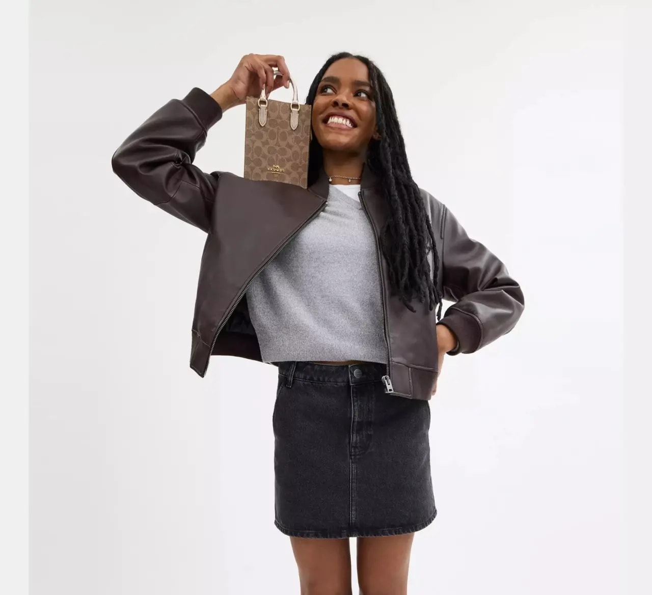 Túi Coach Boxed Mini Tote Bag 'Tan' CX188-IMXD3 — ảnh 3