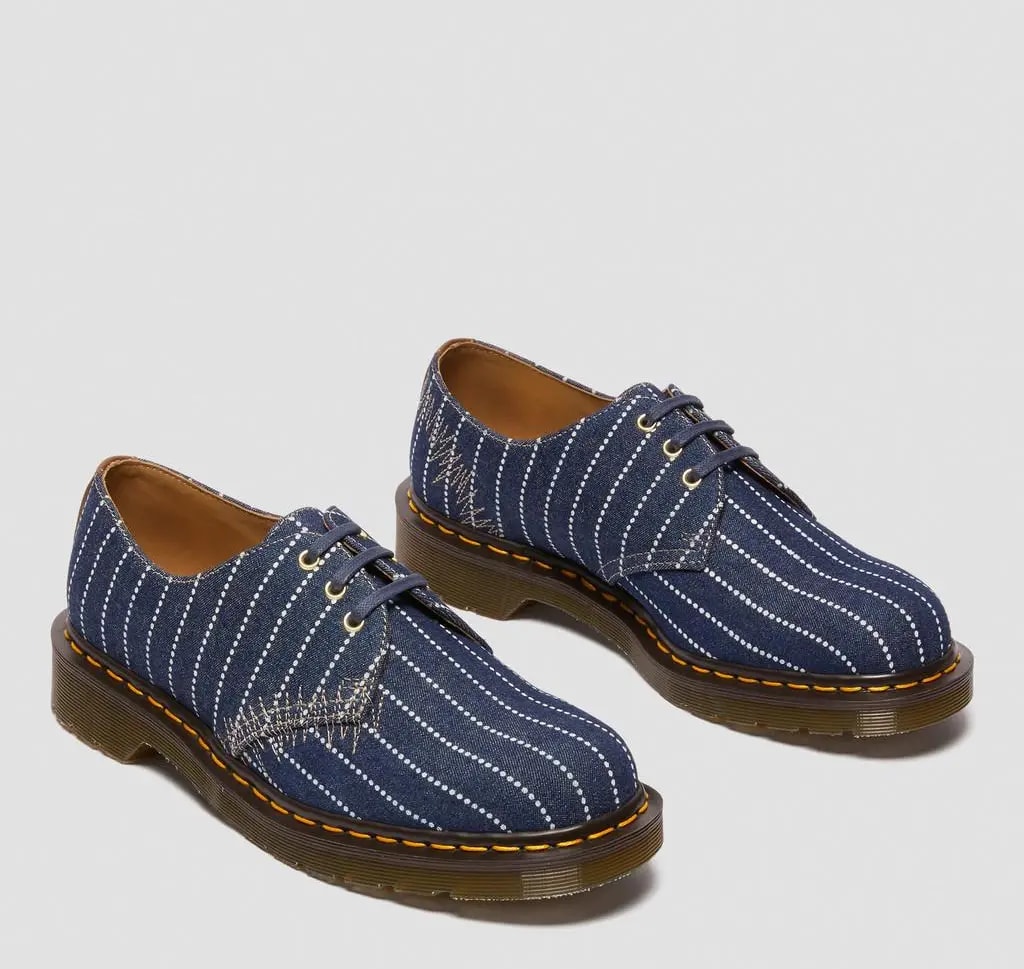 Giày Dr. Martens 1461 Pinstripe 'Blue' 27509793 — ảnh 3