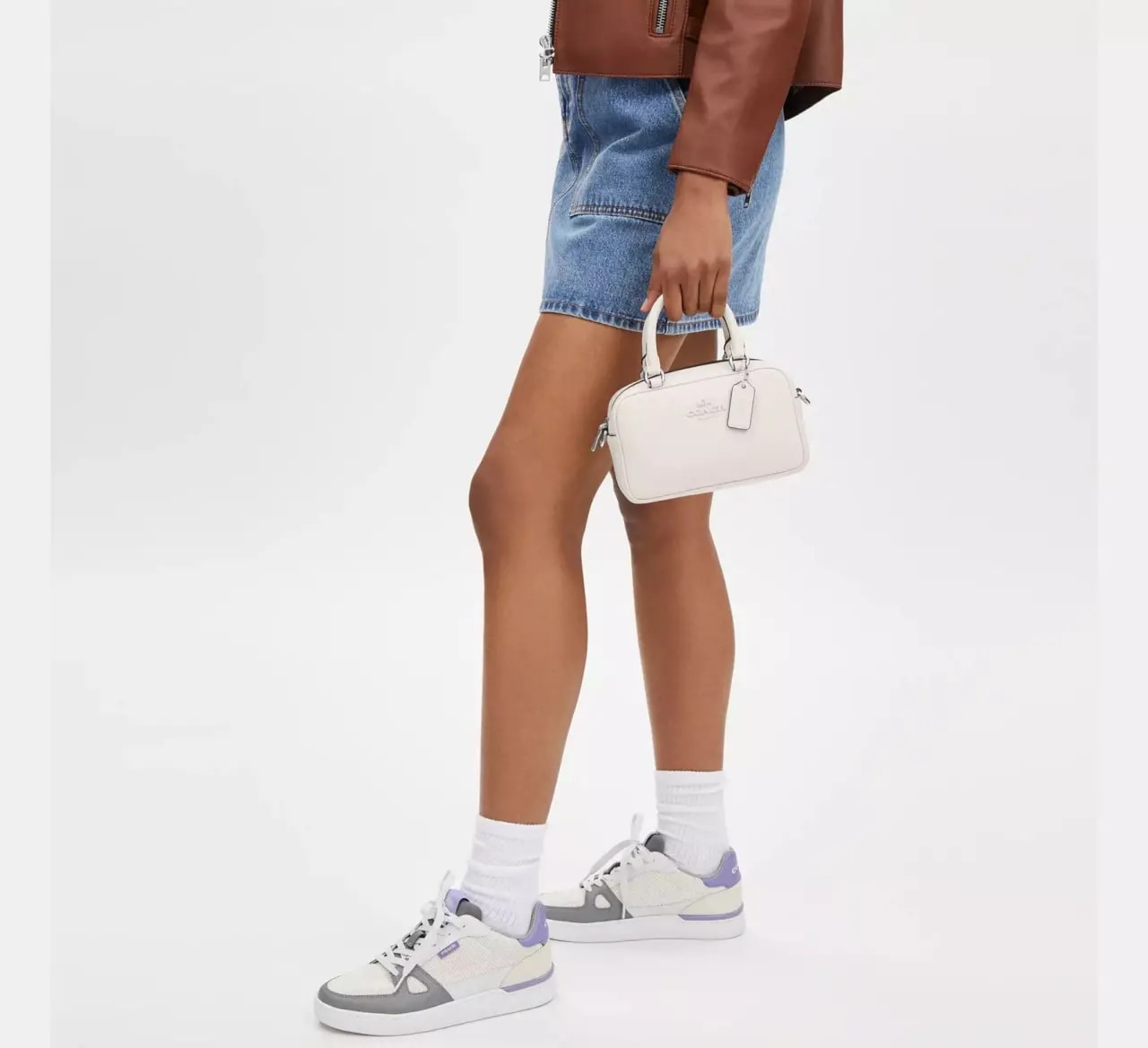 Túi Coach Satchel Crossbody 'Chalk' CT776-SVHA — ảnh 3
