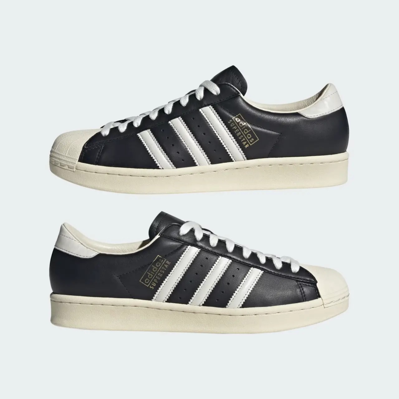 Giày Adidas Superstar Vintage 'Black White' JQ3255 — ảnh 3