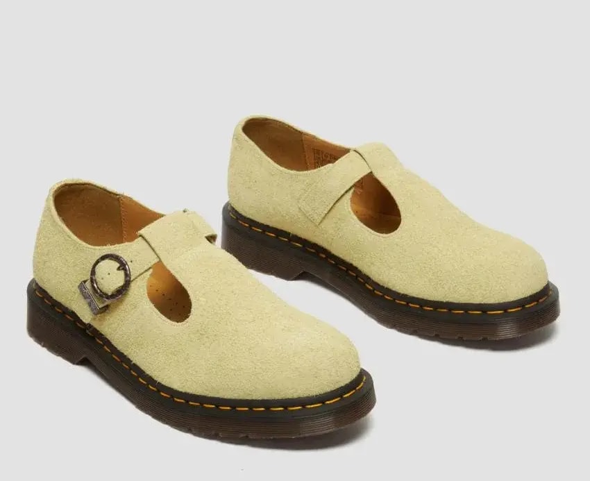 Giày Dr. Martens T-Bar Mary Jane 'Hazy Yellow' 31518761 — ảnh 3