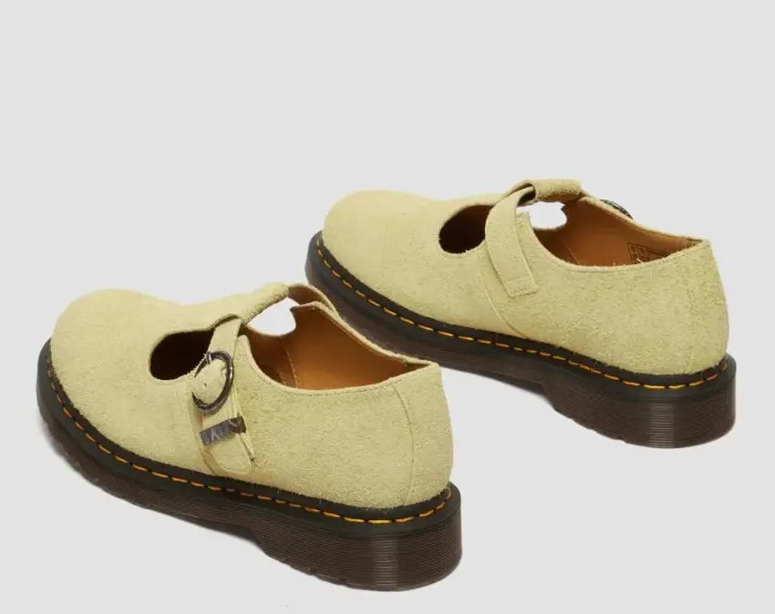 Giày Dr. Martens T-Bar Mary Jane 'Hazy Yellow' 31518761 — ảnh 4